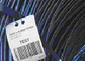 Smear-resistant printing for thermal transfer labels